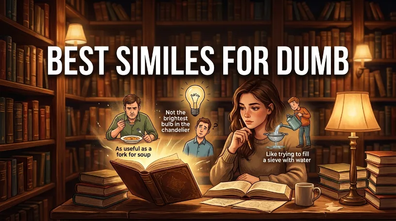 Best similes for dumb