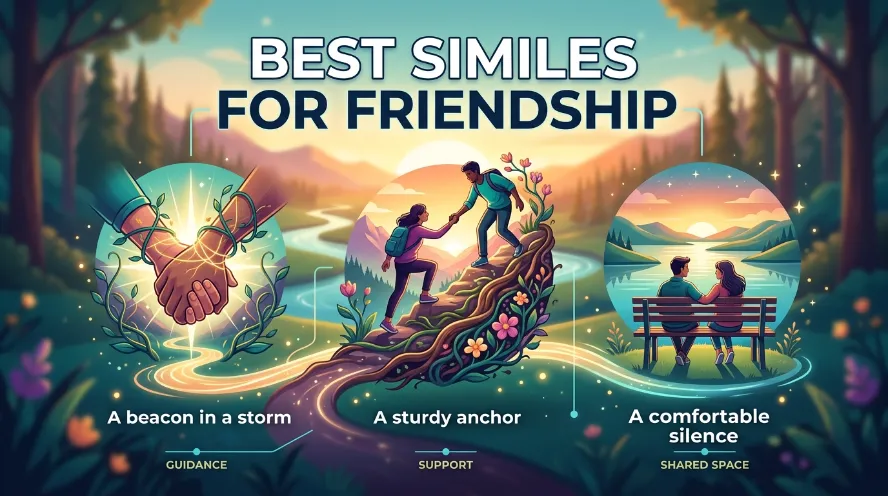 Creative similes for friendship