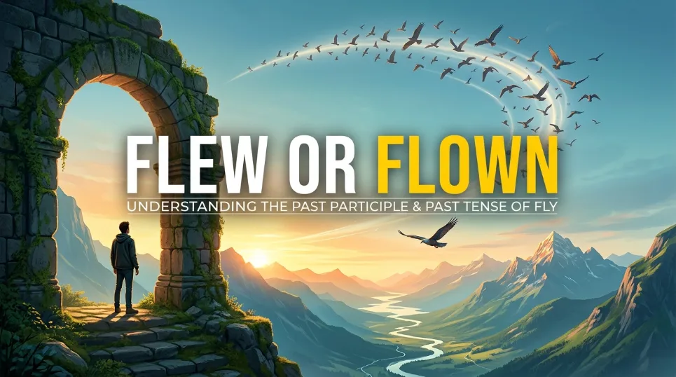 Flew or Flown