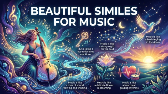 Beautiful Similes for Music