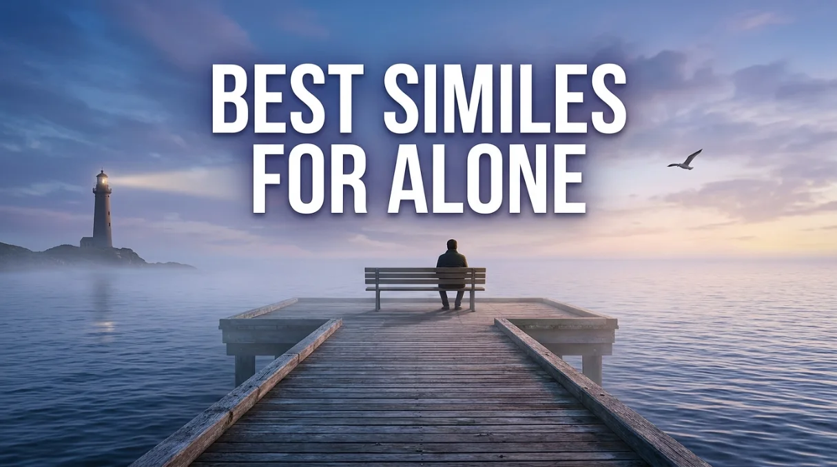 Best Similes for Alone