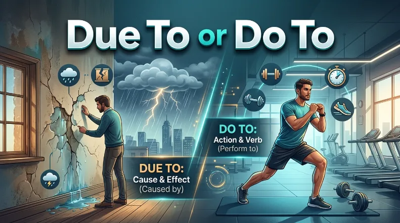 Due to or Do to