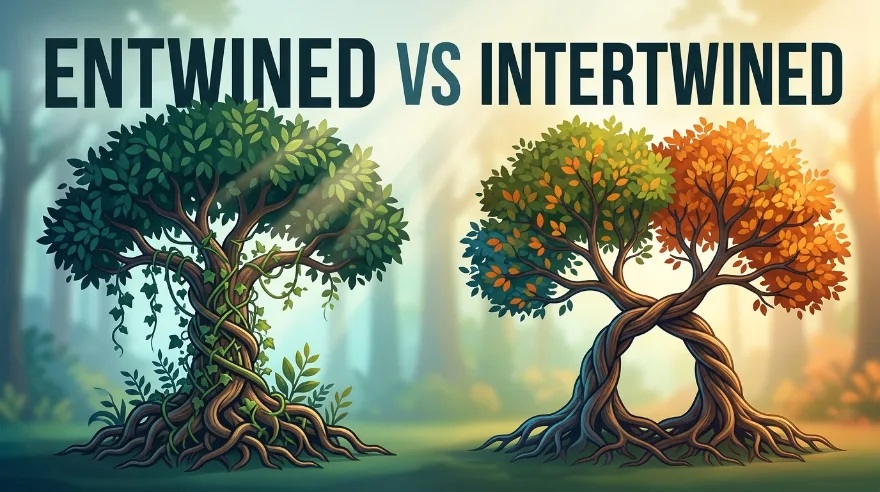 Entwined vs Intertwined
