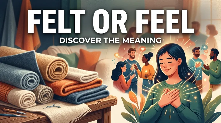 Felt or Feel