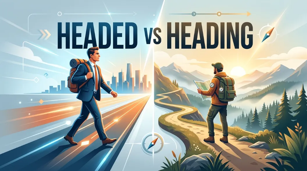 Headed vs Heading