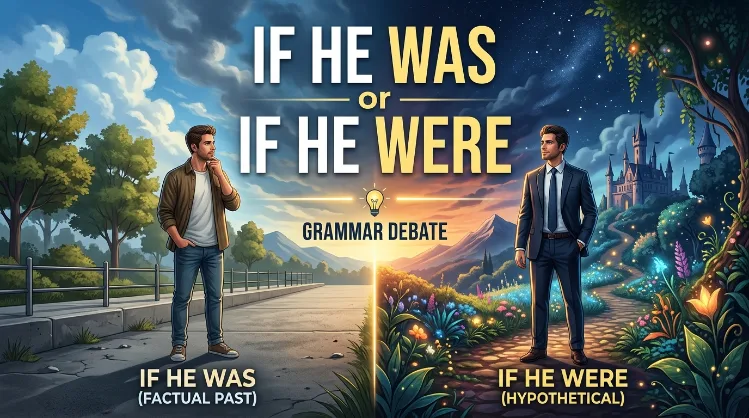 If He Was or If He Were