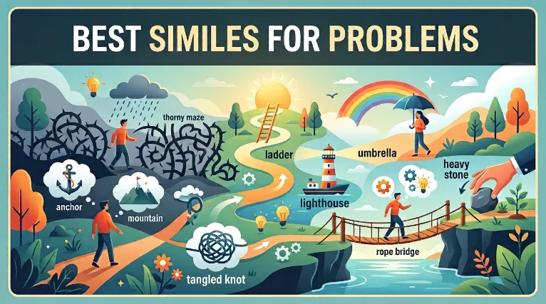 Powerful similes for problems