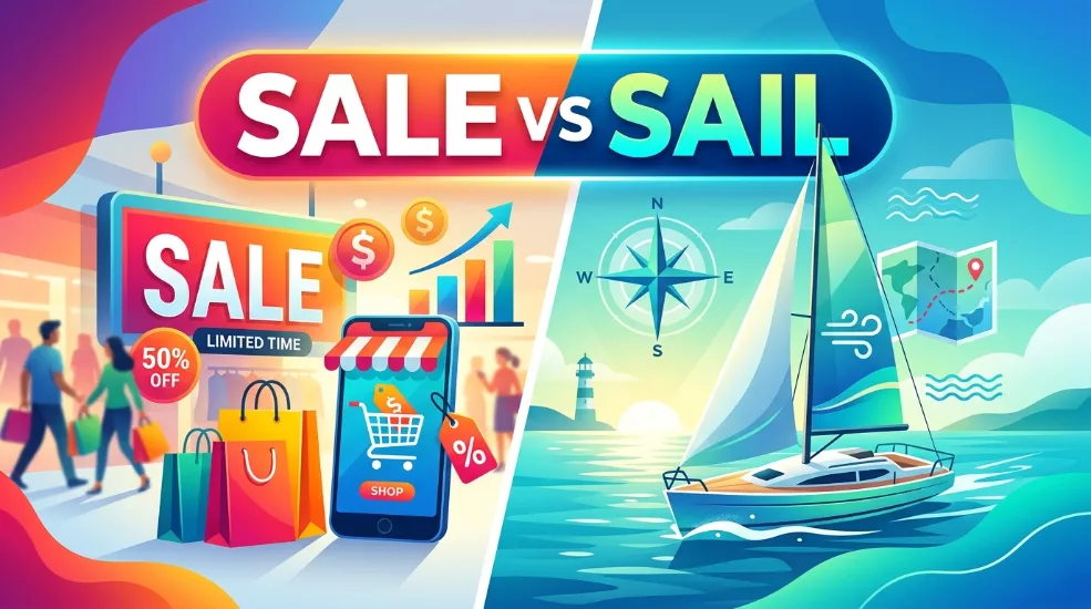 Sale Vs Sail