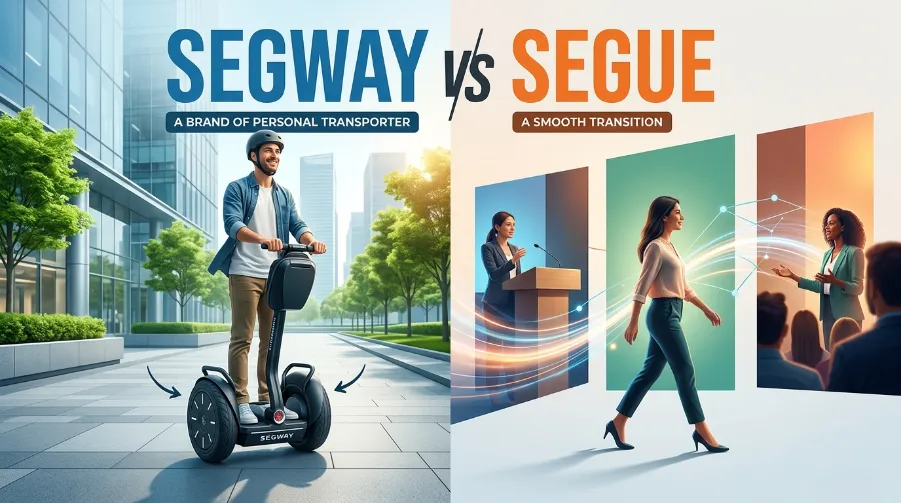 Segway or Segue